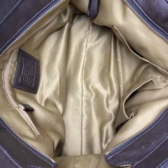 Coach w/COA Madison Eastwest Tote in Zebra Print Fabric - Picture 8 of 14